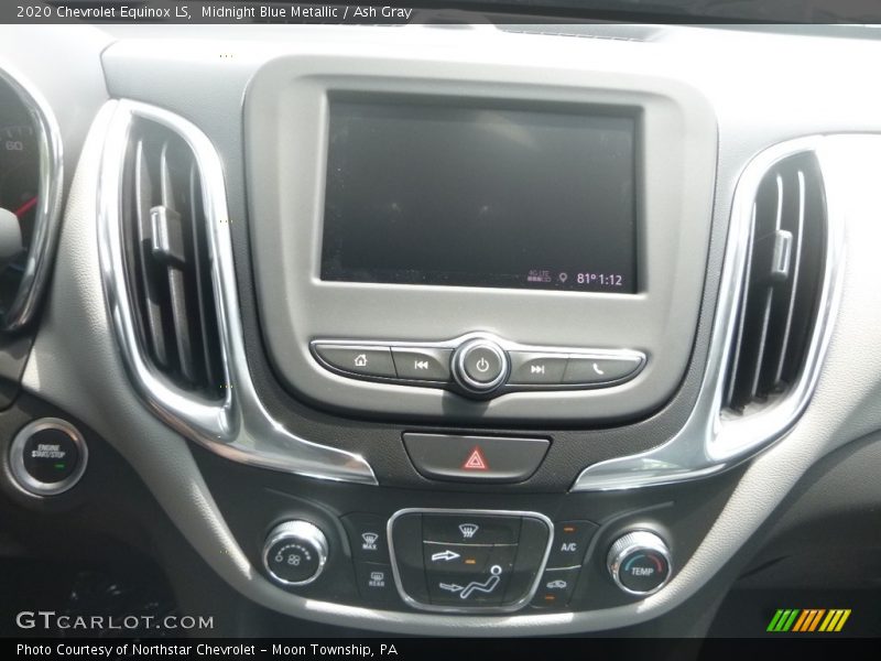 Midnight Blue Metallic / Ash Gray 2020 Chevrolet Equinox LS