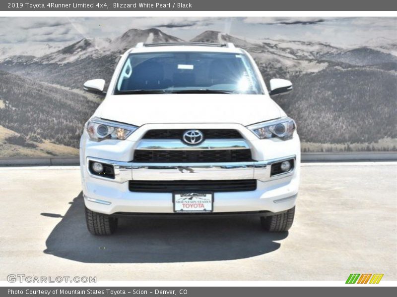 Blizzard White Pearl / Black 2019 Toyota 4Runner Limited 4x4