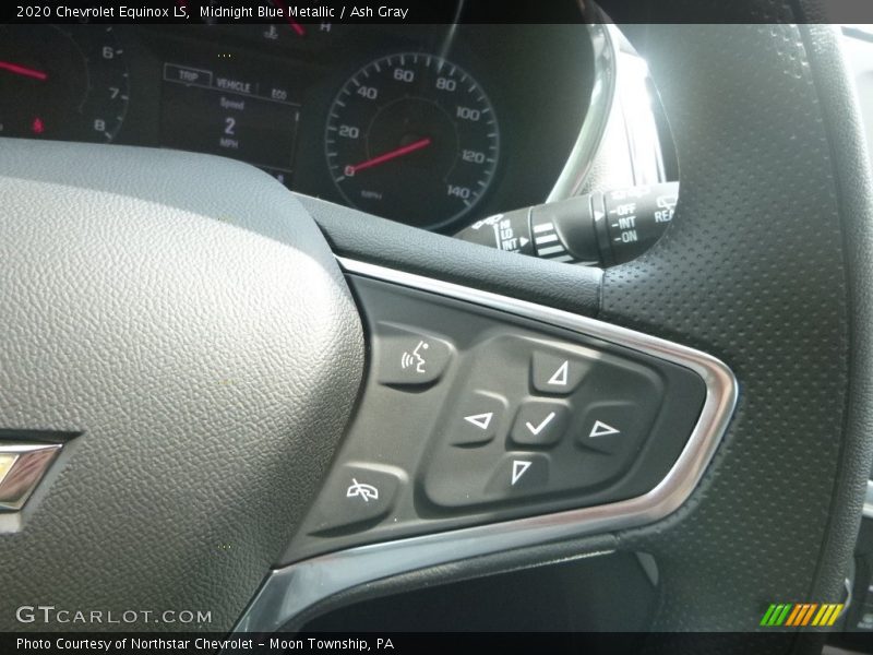 Midnight Blue Metallic / Ash Gray 2020 Chevrolet Equinox LS