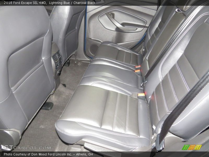 Lightning Blue / Charcoal Black 2018 Ford Escape SEL 4WD