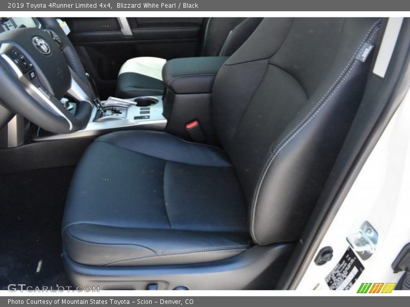 Blizzard White Pearl / Black 2019 Toyota 4Runner Limited 4x4