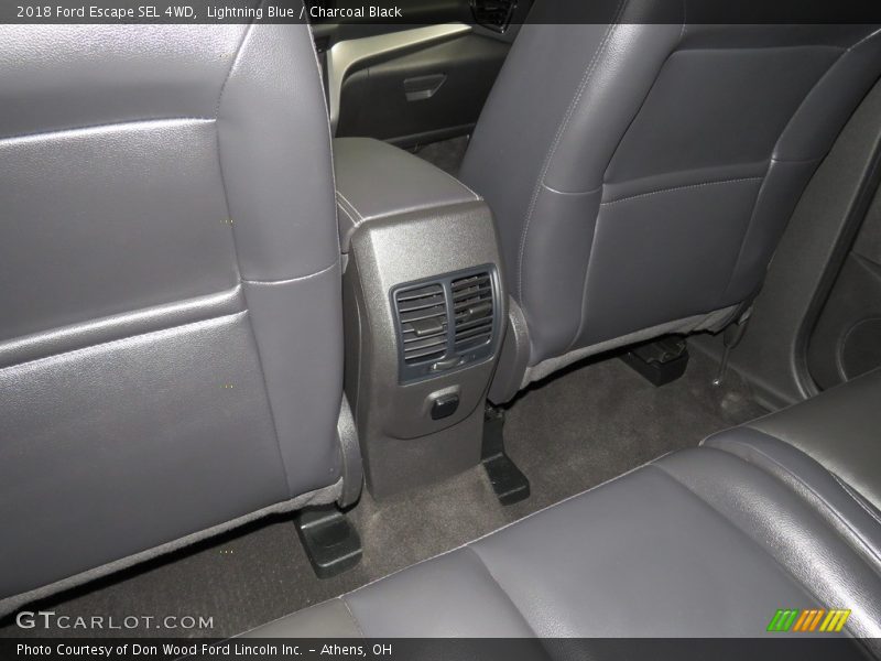 Lightning Blue / Charcoal Black 2018 Ford Escape SEL 4WD