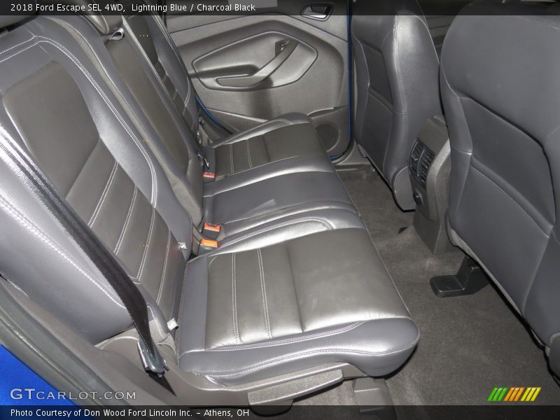 Lightning Blue / Charcoal Black 2018 Ford Escape SEL 4WD