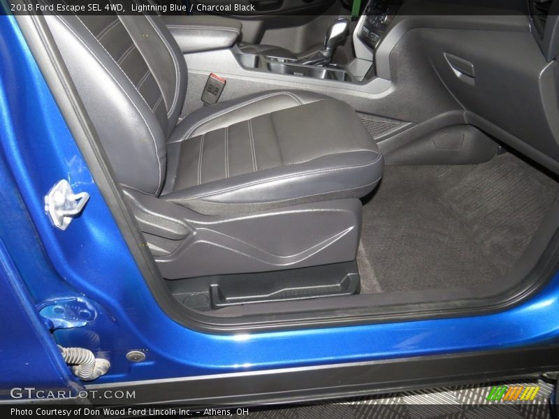 Lightning Blue / Charcoal Black 2018 Ford Escape SEL 4WD