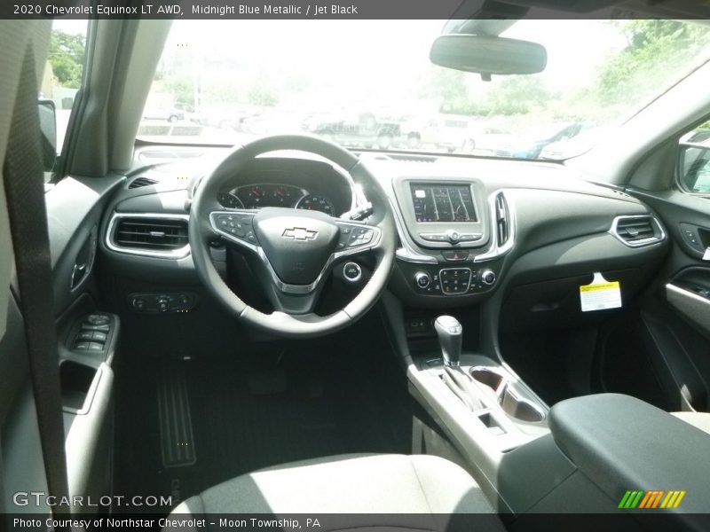 Midnight Blue Metallic / Jet Black 2020 Chevrolet Equinox LT AWD