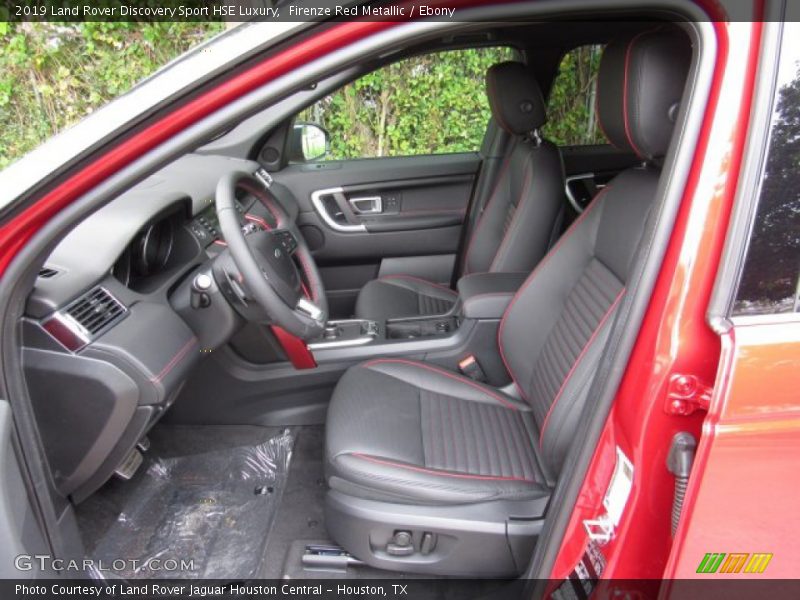  2019 Discovery Sport HSE Luxury Ebony Interior