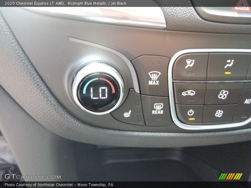 Midnight Blue Metallic / Jet Black 2020 Chevrolet Equinox LT AWD