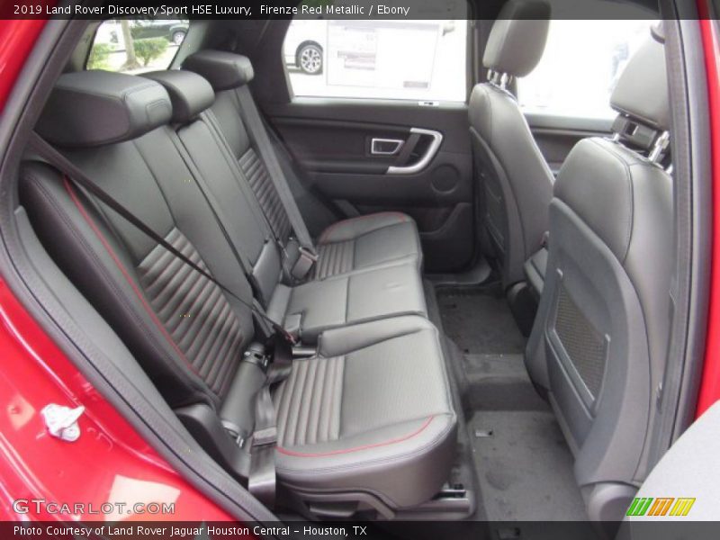 Rear Seat of 2019 Discovery Sport HSE Luxury