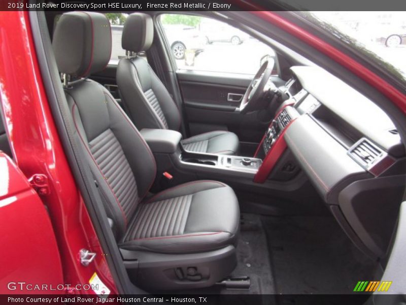 Front Seat of 2019 Discovery Sport HSE Luxury