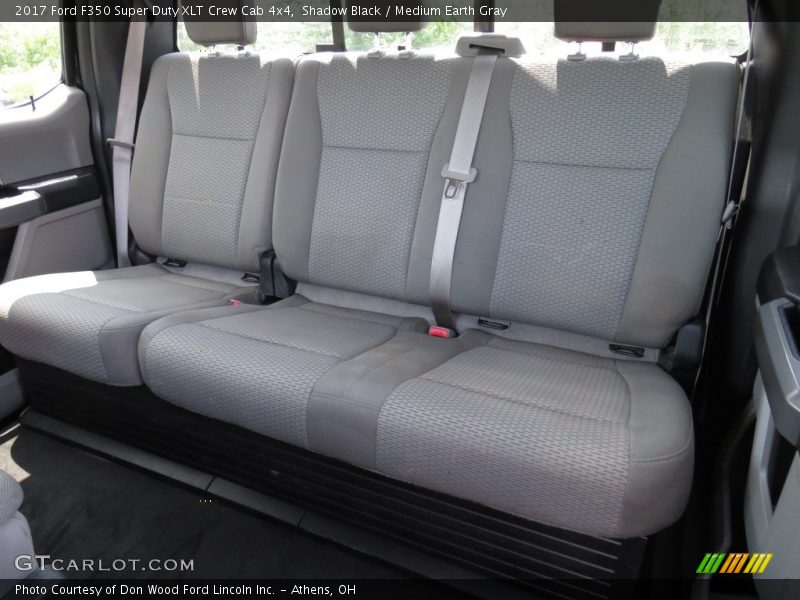 Shadow Black / Medium Earth Gray 2017 Ford F350 Super Duty XLT Crew Cab 4x4