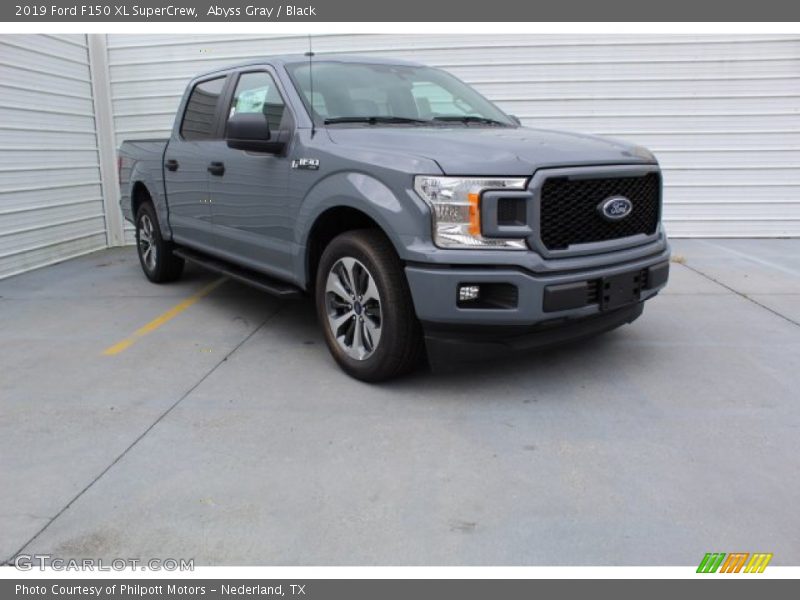 Abyss Gray / Black 2019 Ford F150 XL SuperCrew