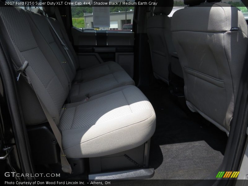 Shadow Black / Medium Earth Gray 2017 Ford F350 Super Duty XLT Crew Cab 4x4