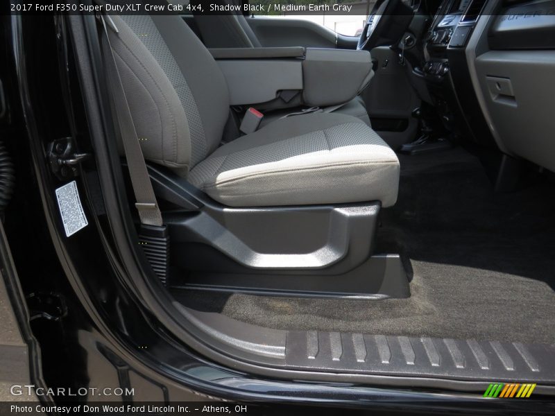 Shadow Black / Medium Earth Gray 2017 Ford F350 Super Duty XLT Crew Cab 4x4