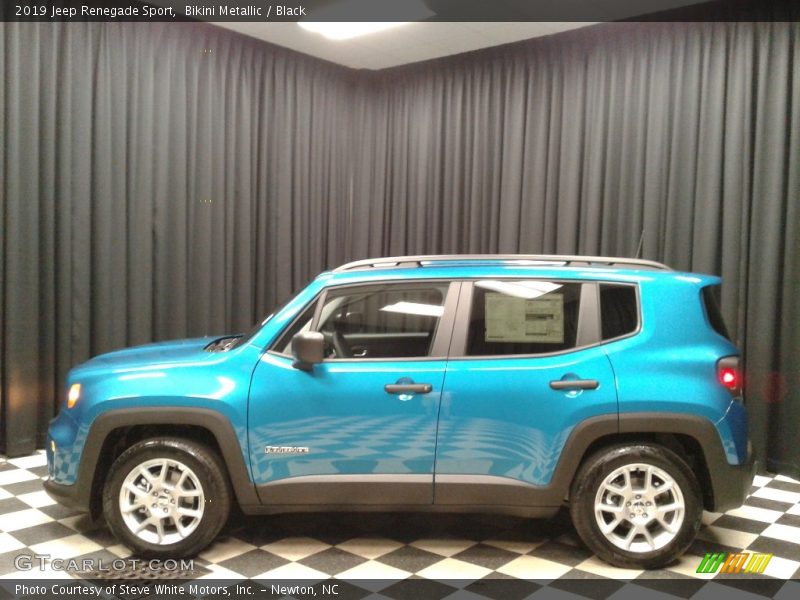 Bikini Metallic / Black 2019 Jeep Renegade Sport