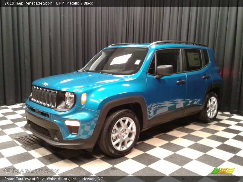 Bikini Metallic / Black 2019 Jeep Renegade Sport