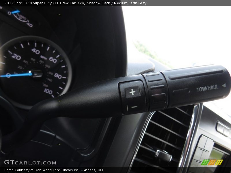 Shadow Black / Medium Earth Gray 2017 Ford F350 Super Duty XLT Crew Cab 4x4