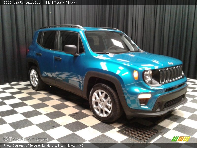 Bikini Metallic / Black 2019 Jeep Renegade Sport