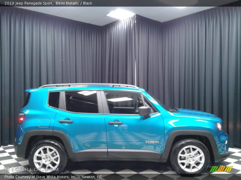 Bikini Metallic / Black 2019 Jeep Renegade Sport