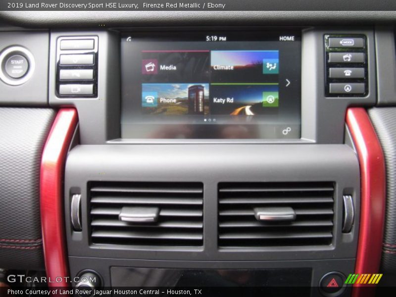Controls of 2019 Discovery Sport HSE Luxury