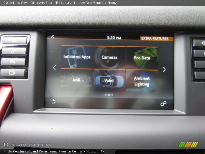 Controls of 2019 Discovery Sport HSE Luxury