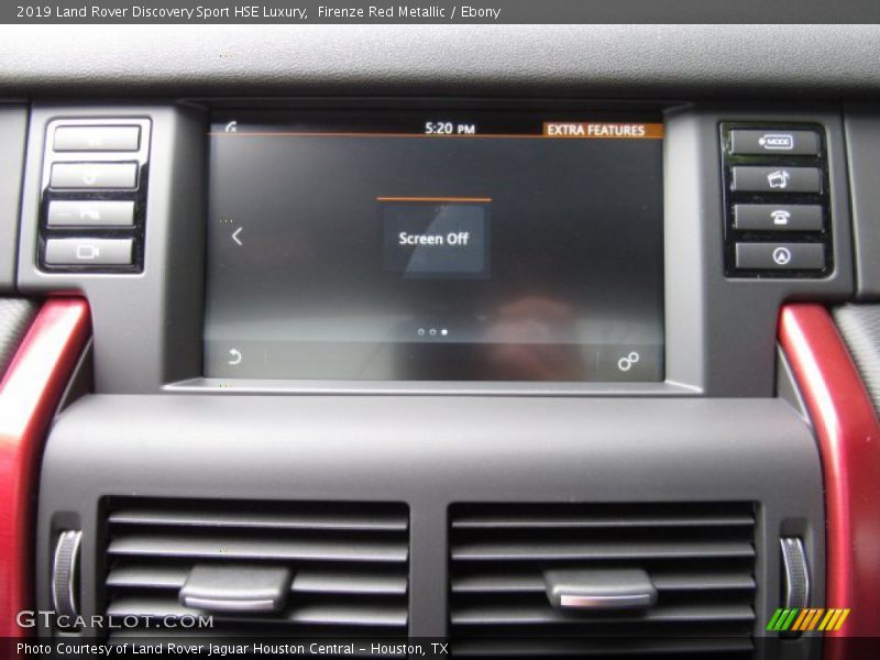 Controls of 2019 Discovery Sport HSE Luxury