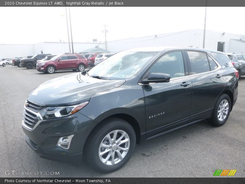 Nightfall Gray Metallic / Jet Black 2020 Chevrolet Equinox LT AWD