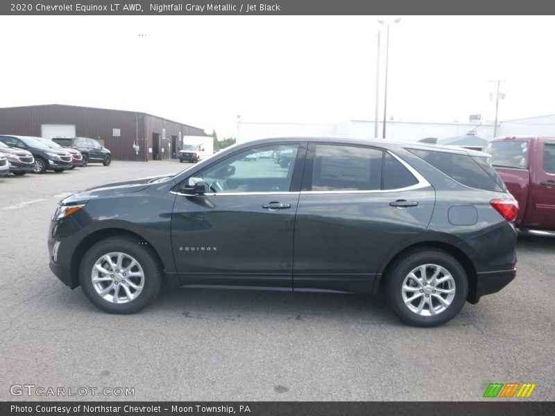 Nightfall Gray Metallic / Jet Black 2020 Chevrolet Equinox LT AWD