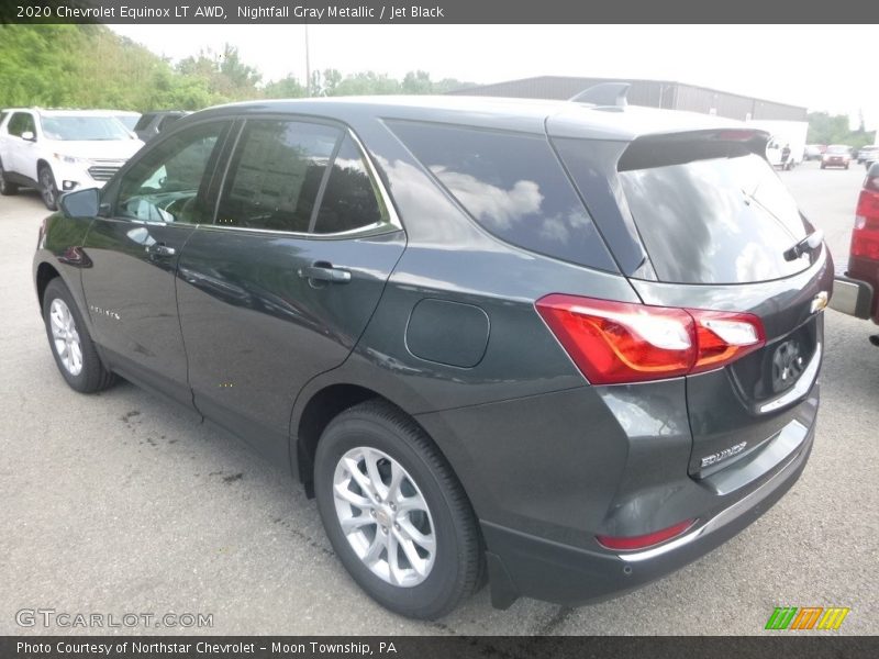 Nightfall Gray Metallic / Jet Black 2020 Chevrolet Equinox LT AWD