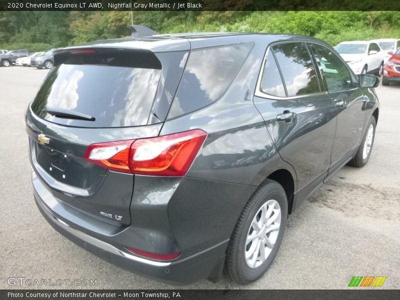 Nightfall Gray Metallic / Jet Black 2020 Chevrolet Equinox LT AWD