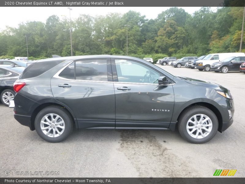 Nightfall Gray Metallic / Jet Black 2020 Chevrolet Equinox LT AWD