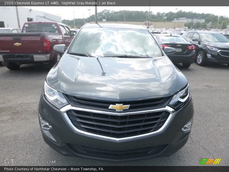 Nightfall Gray Metallic / Jet Black 2020 Chevrolet Equinox LT AWD