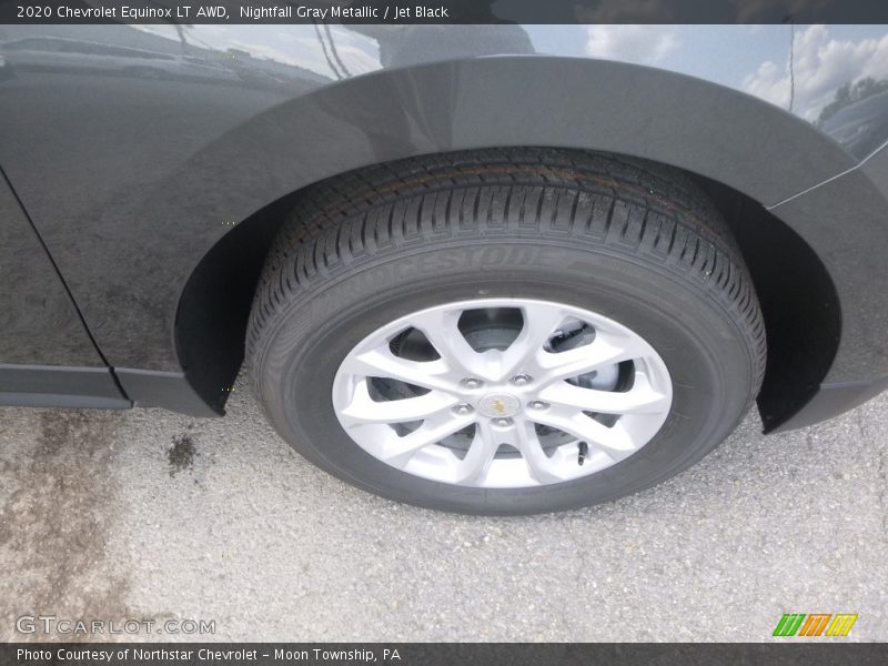 Nightfall Gray Metallic / Jet Black 2020 Chevrolet Equinox LT AWD