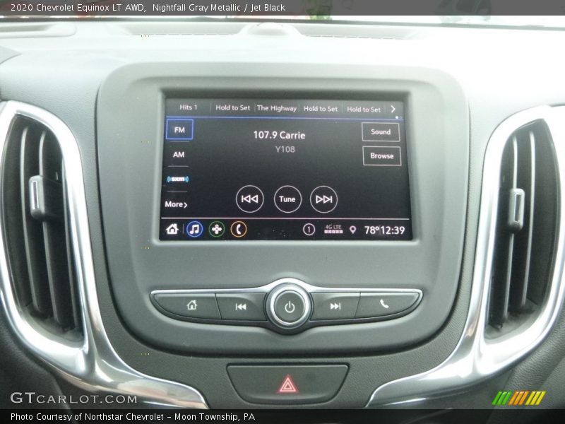 Nightfall Gray Metallic / Jet Black 2020 Chevrolet Equinox LT AWD