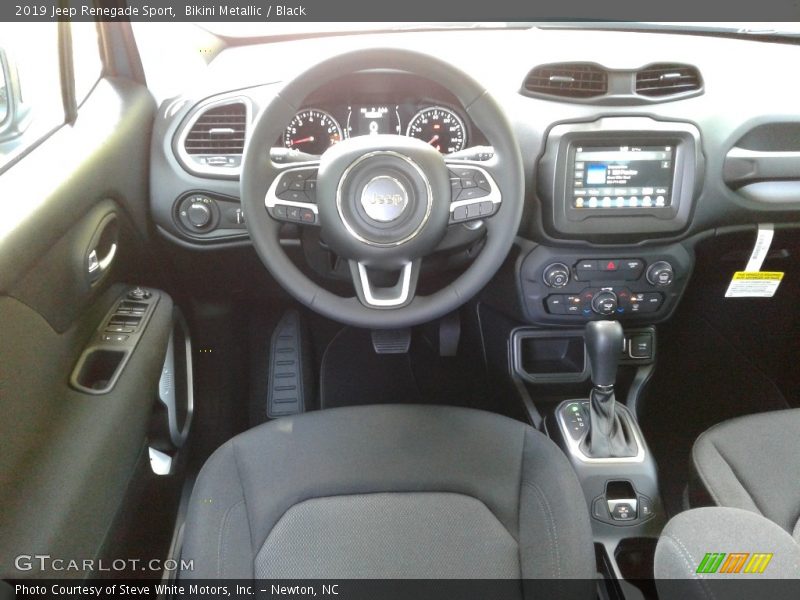 Bikini Metallic / Black 2019 Jeep Renegade Sport