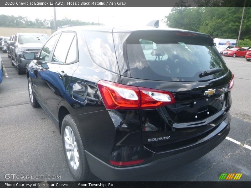 Mosaic Black Metallic / Ash Gray 2020 Chevrolet Equinox LS AWD