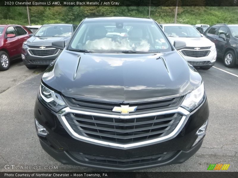 Mosaic Black Metallic / Ash Gray 2020 Chevrolet Equinox LS AWD