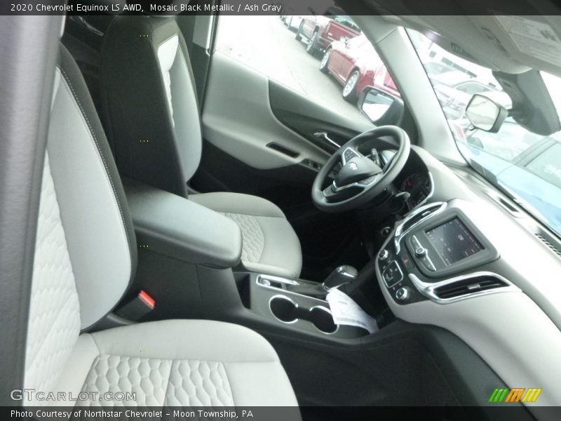 Mosaic Black Metallic / Ash Gray 2020 Chevrolet Equinox LS AWD