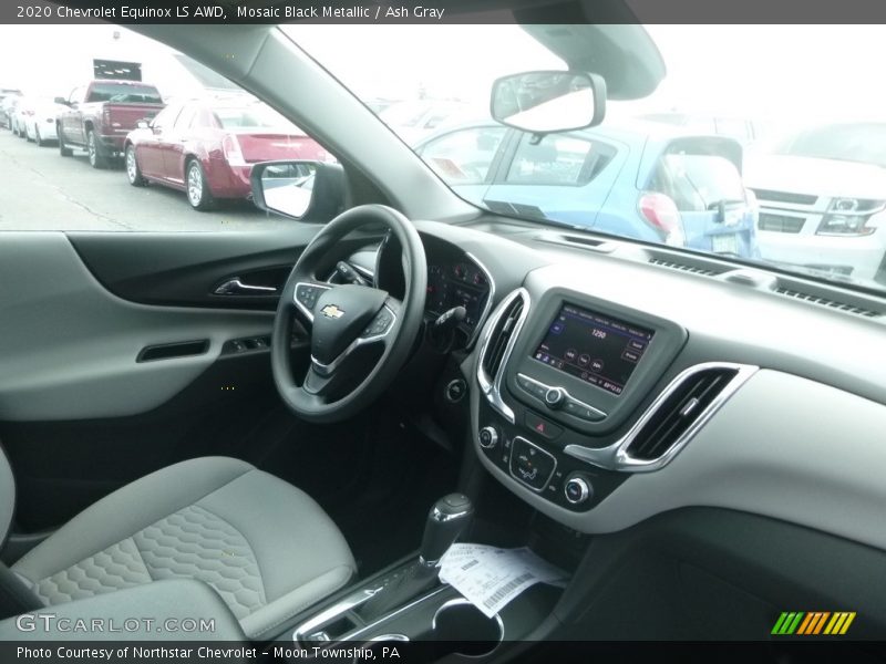 Mosaic Black Metallic / Ash Gray 2020 Chevrolet Equinox LS AWD