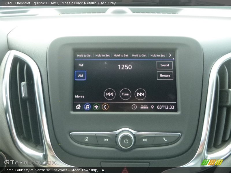 Mosaic Black Metallic / Ash Gray 2020 Chevrolet Equinox LS AWD