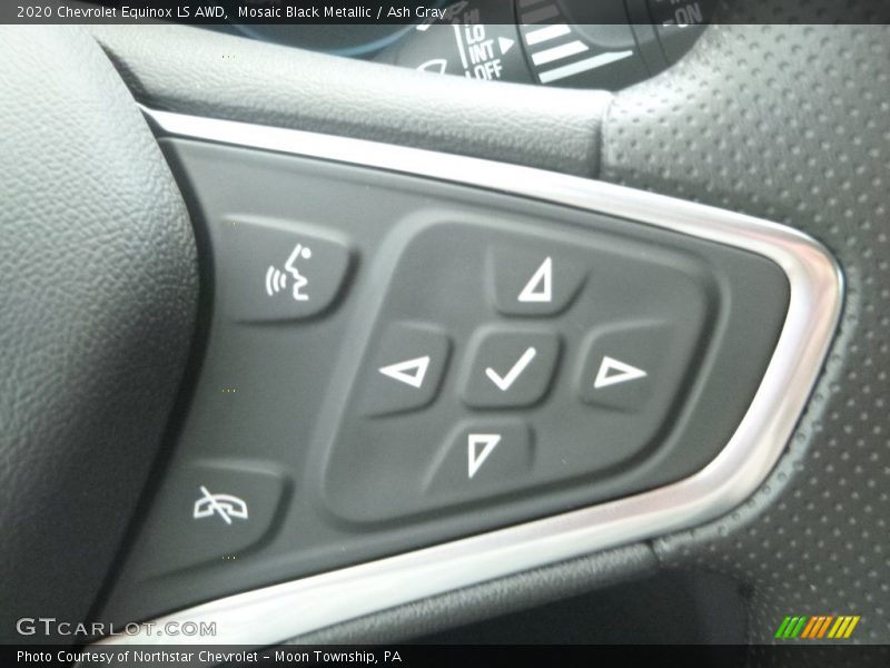 Mosaic Black Metallic / Ash Gray 2020 Chevrolet Equinox LS AWD