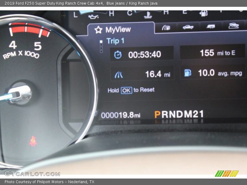 Blue Jeans / King Ranch Java 2019 Ford F250 Super Duty King Ranch Crew Cab 4x4