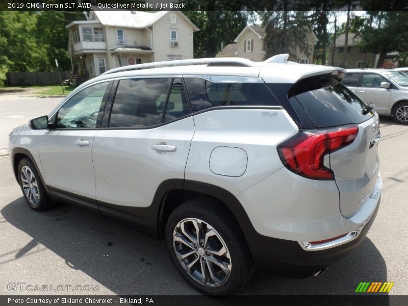 Quicksilver Metallic / Jet Black 2019 GMC Terrain SLT AWD