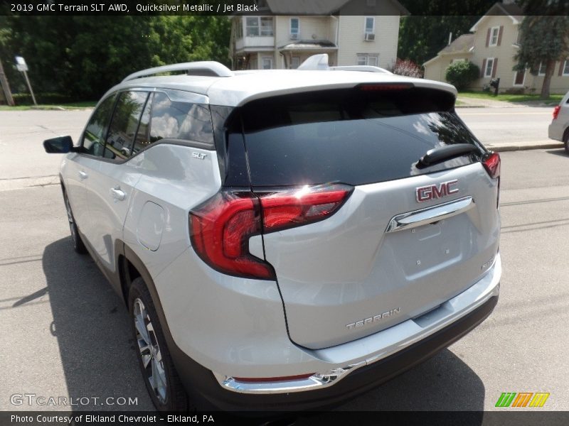 Quicksilver Metallic / Jet Black 2019 GMC Terrain SLT AWD
