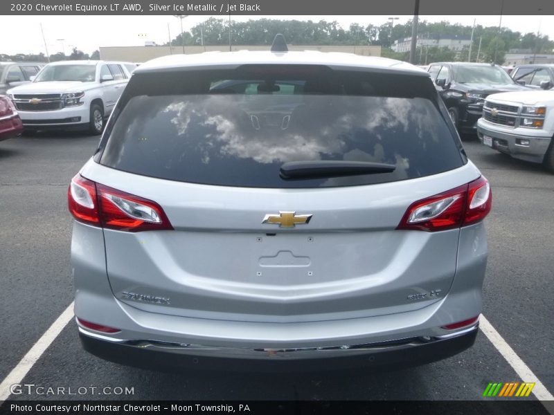 Silver Ice Metallic / Jet Black 2020 Chevrolet Equinox LT AWD