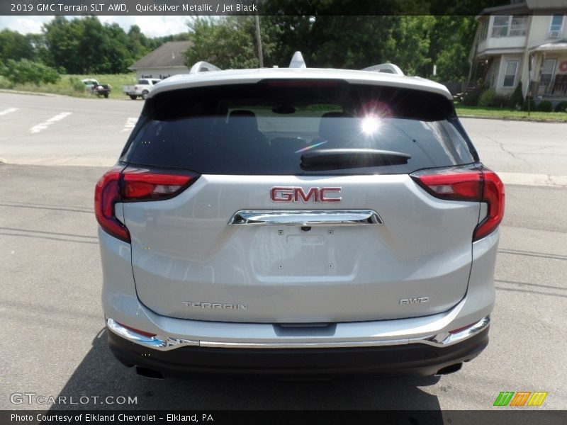 Quicksilver Metallic / Jet Black 2019 GMC Terrain SLT AWD