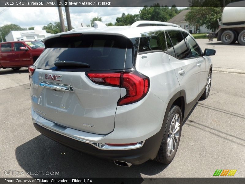 Quicksilver Metallic / Jet Black 2019 GMC Terrain SLT AWD