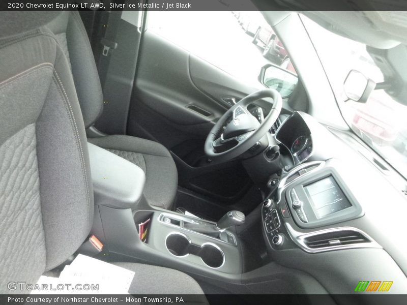Silver Ice Metallic / Jet Black 2020 Chevrolet Equinox LT AWD
