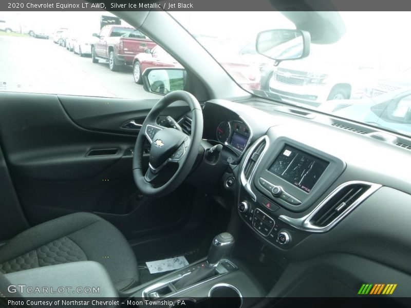 Silver Ice Metallic / Jet Black 2020 Chevrolet Equinox LT AWD
