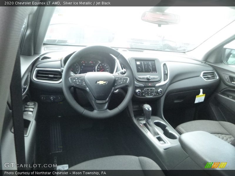 Silver Ice Metallic / Jet Black 2020 Chevrolet Equinox LT AWD