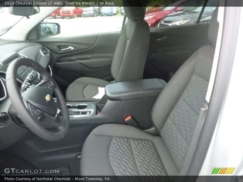 Silver Ice Metallic / Jet Black 2020 Chevrolet Equinox LT AWD